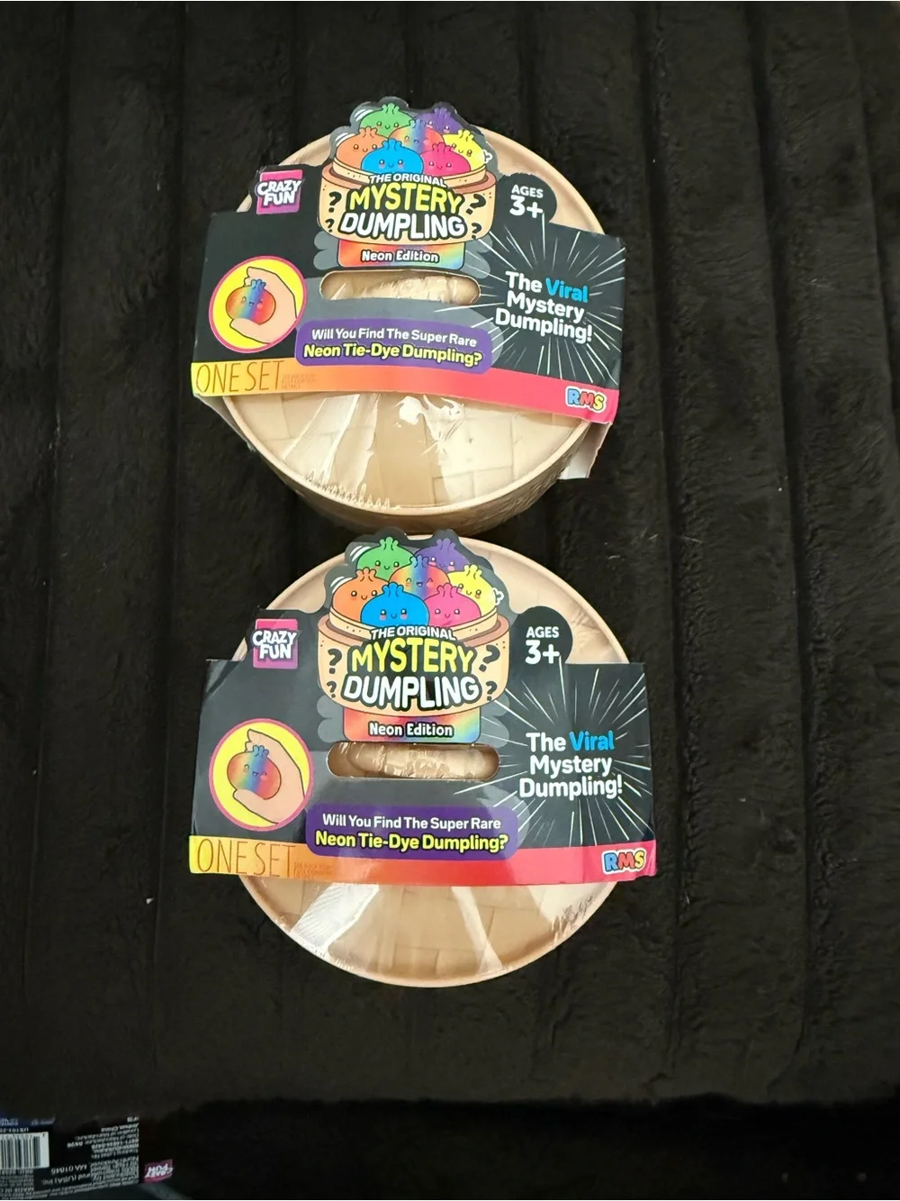 RMS Mystery Dumpling Neon Edition - Neon Multi Color Party Toy (Set)
